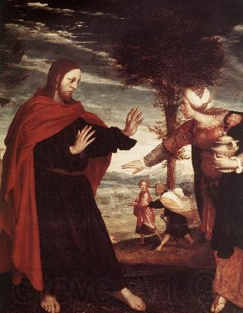 Hans holbein the younger Noli me tangere France oil painting art
